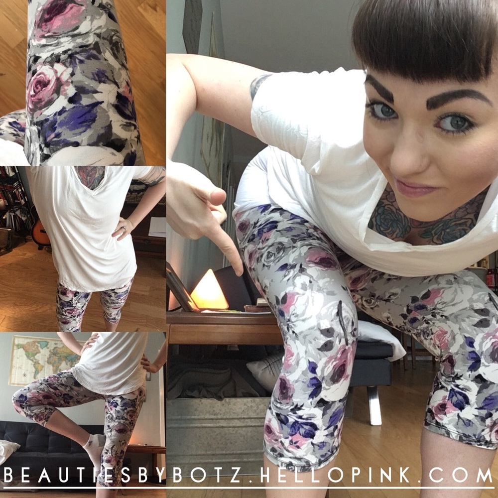 Floral leggings
